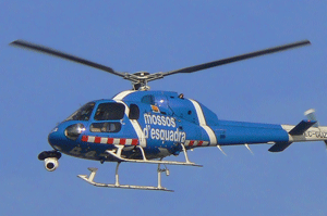 Heli mossos d'esquadra.