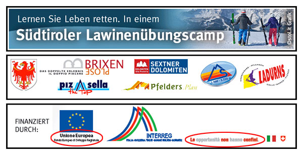 Werbung Lawinencamp.