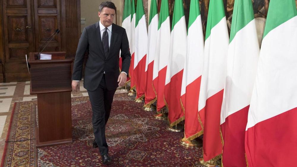 Renzi - Flaggen.