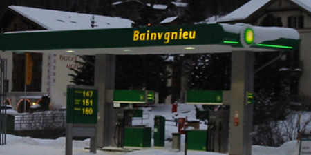 BP Tankstelle.